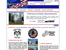 Tablet Screenshot of granbyma.net